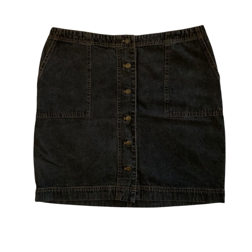 Ralph Lauren Women’s Size 12 Vintage Dark Wash Mini Denim Skirt